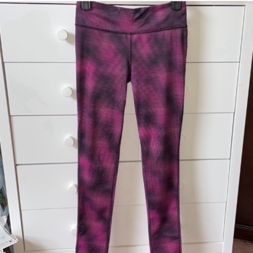 🏆Xersion Pink & Black Compression Pant Size Small